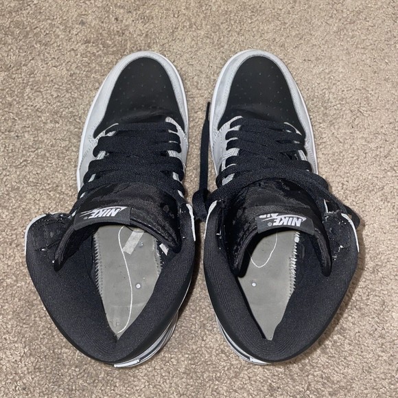 Nike Air Jordan 1 Retro Shadow 2.0 OG 555088–035 Black Gray ￼Size 11 - Picture 6 of 9